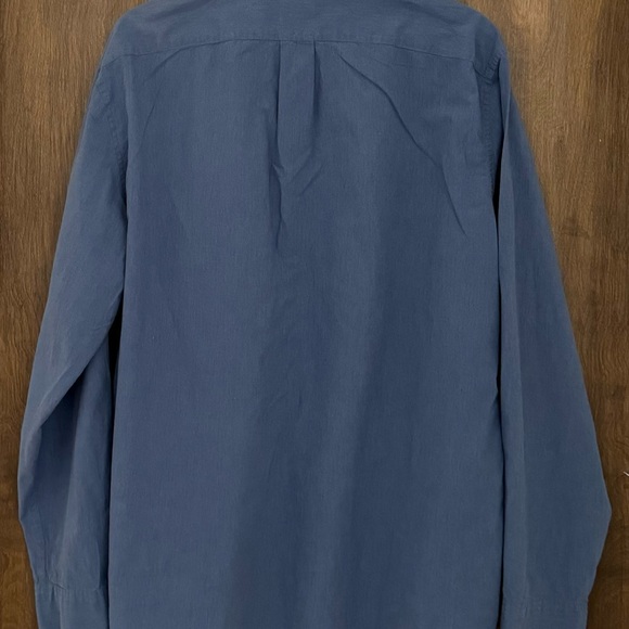 J. Crew men’s Secret Wash Classic fit blue stretch button down shirt, size XL - Picture 9 of 16